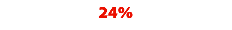24％