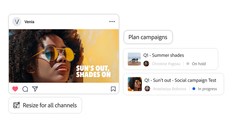Screenshot von der Kampagnenplanung