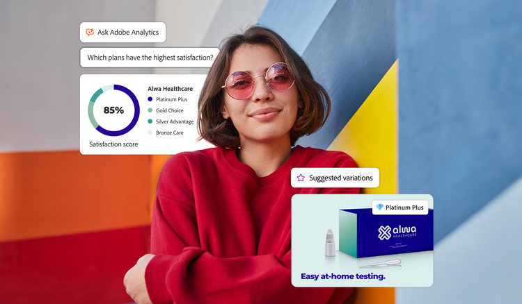 Patient with preferred settings, a personalised email and its respective metrics