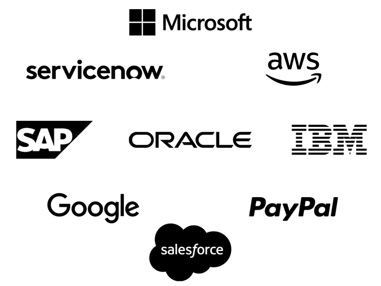 Multiple company logos, illustrating the integration capabilities of Experience Platform