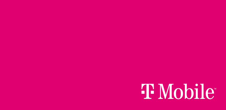 background image with T Mobile logo