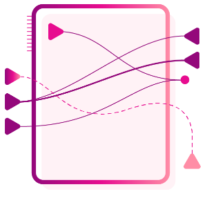 Abstract node diagram of an Adobe Pass user event rule.