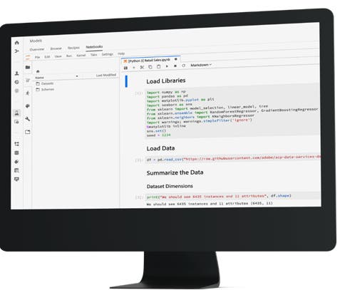 Data Science Workspace | Adobe for Business