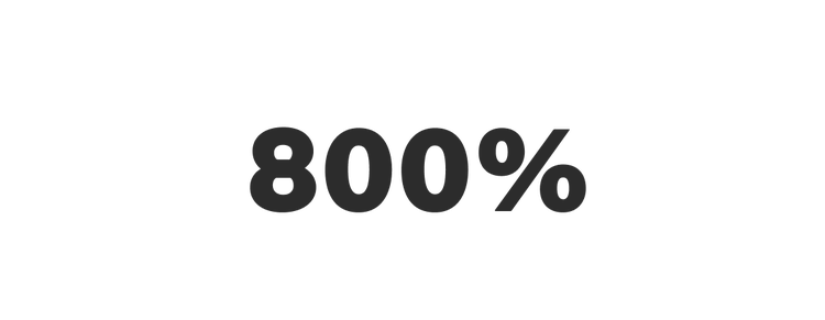 800%