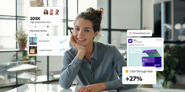 Imagem ilustrando a segmentação de mercado para o marketing direcionado.