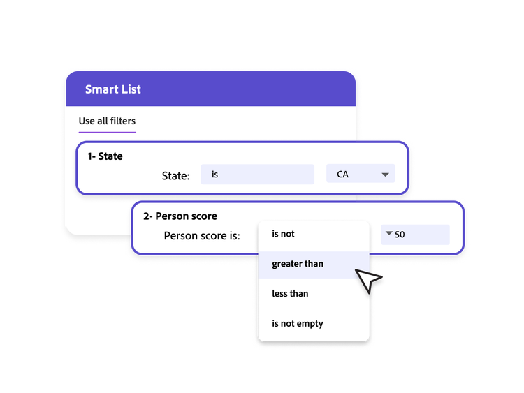 https://main--bacom--adobecom.hlx.page/fragments/products/modal/videos/marketo/adobe-marketo/segmentation-with-smart-lists#segmentation-with-smart-lists | Segmentation with Smart Lists demo video | :play-medium: