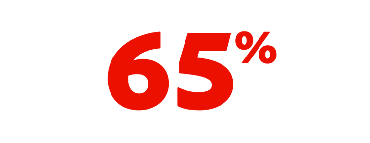 65%