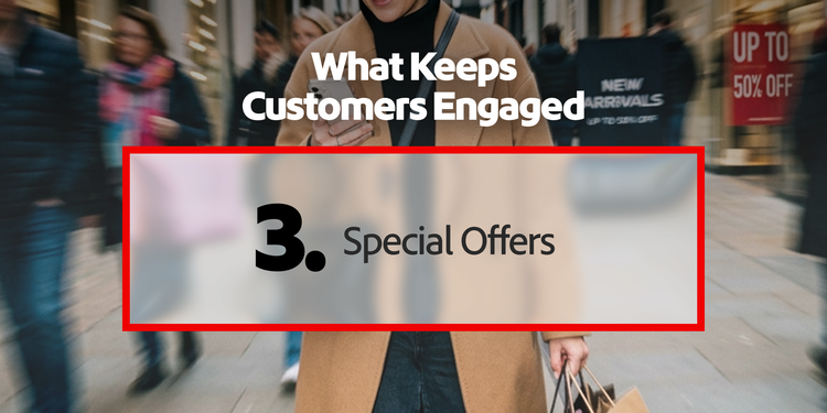 Top customer engagement driver: special offers