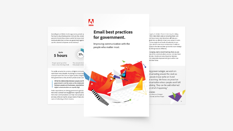 Email best practices for government card image