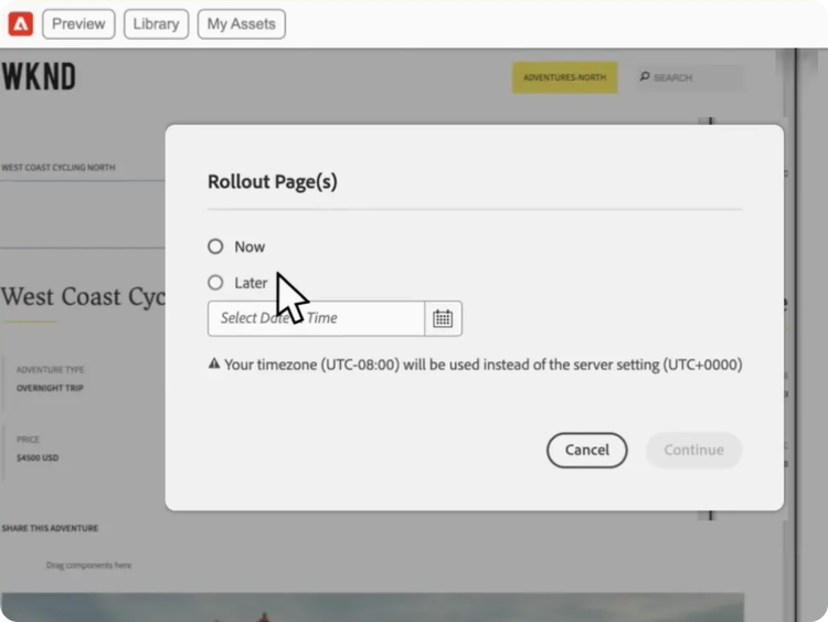 Multisite management demo video