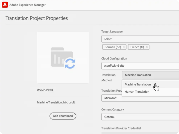 Translation integration demo video