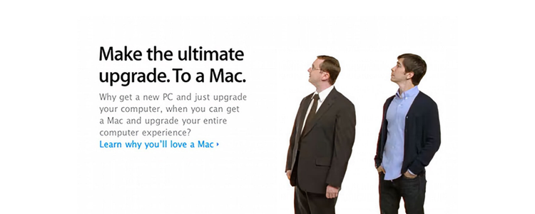 Mac's example of a successful marketing campaign