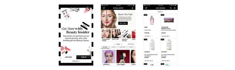 Sephora ecommerce app