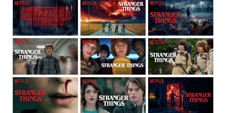 Neflix's multitiered recommendations