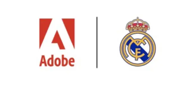 Adobe and Real Madrid logos