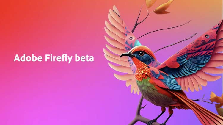 Adobe Firefly beta image of bird