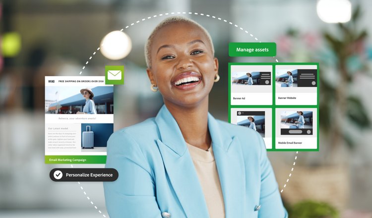 Personalise experience, manage assets