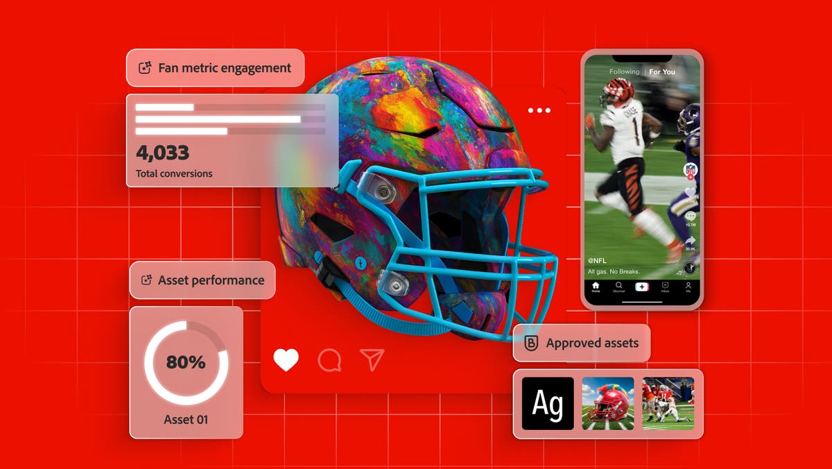 NFL fan experiences start with Adobe.