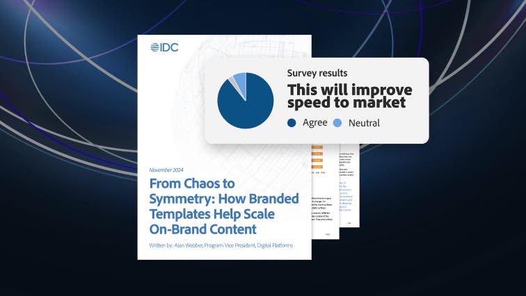 How branded templates help scale on-brand content