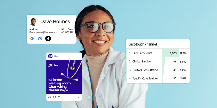 Healthcare provider uses patient data and digital tools to deliver personalised care and track engagement channels
